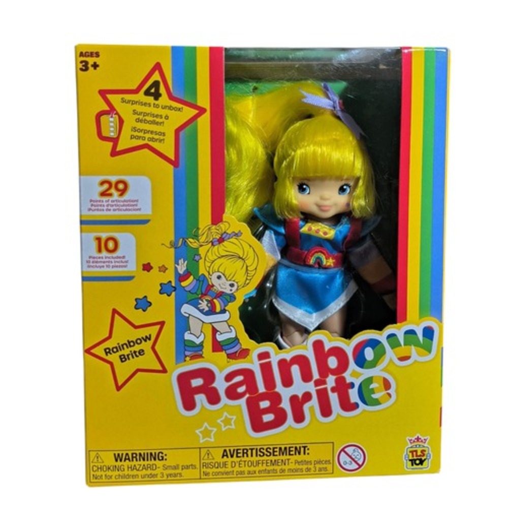The Loyal Subjects Retro Rainbow Brite 5.5" Doll Exclusive 4 Surprises 10 Pieces